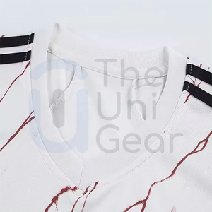 ชุดเสื้อฟุตบอลสำหรับผู้ชายชุดกางเกงขาสั้นแห้งเร็วเสื้อฟุตบอลระบายอากาศได้ตามต้องการ - Product Image 2