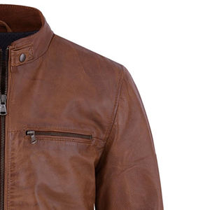 Chaquetas de cuero de moda para hombres y mujeres a la venta en barato ideal para trajes de invierno y actividades diarias al aire libre - Product Image 4