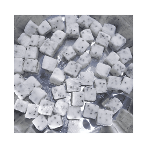 Dados de Fruta del Dragón Congelados de Vietnam, Piezas de Fruta Tropical de Pulpa Blanca para Mezclas de Yogur, Mezclas para Helados y Rellenos de Panadería - Product Image 2