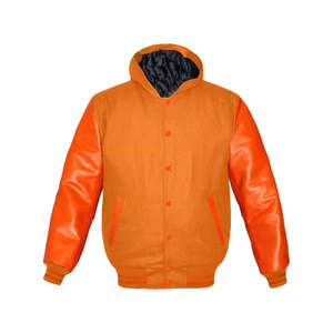 Varsity Jacket para hombre Street Spring Autumn University Unisex Outdoor Chaqueta de lana - Product Image 2