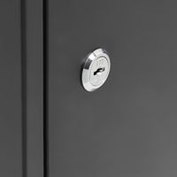 Boîte aux lettres verticale de luxe moderne de haute qualité pour colis, en acier inoxydable galvanisé, à fixer au mur, pour extérieur, OEM, Anniversaire
