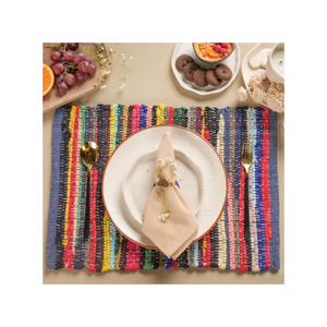 Mantel Cuadrado Clásico con Estampado Floral, 200 GSM, Certificado GOTS, Bordado, Textil Tejido al por Mayor, Reutilizable para el Hogar - Product Image 5