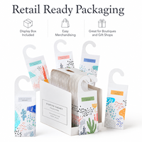 Sachets parfumés personnalisés en papier pour voiture, placard, armoire, tiroir, parfum naturel longue durée, aromathérapie
