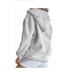 Sudaderas de gran tamaño para mujer Sudaderas con capucha de lana Logotipo personalizado Sudadera con capucha unisex Sudaderas con capucha y sudaderas para mujer Fabricante - Product Image 2