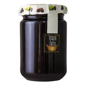 Hochwertige Mulberry Extra Jam 160g Hergestellt in Sizilien, ideal zum Frühstück oder Dessert