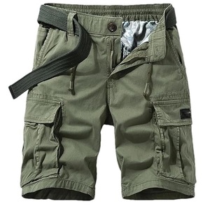 Pantalones cortos de carga para hombre de color sólido al mejor precio, ropa informal para exteriores, entrenamiento de gimnasio, pantalones cortos de carga para hombre ODM OEM, gran oferta - Product Image 3