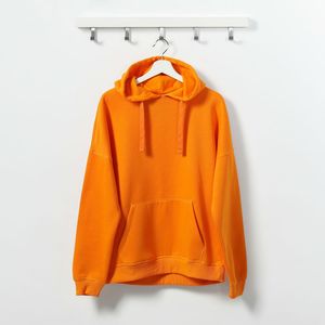 Vente en gros de pulls à capuche 100% coton pour hommes sweat-shirt en polaire vierge de haute qualité polyester teint uni/coton pour l'hiver - Product Image 5