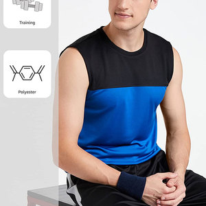 Camisa sin mangas de verano para hombre, ropa de gimnasio para Fitness, culturismo, camisetas sin mangas - Product Image 3