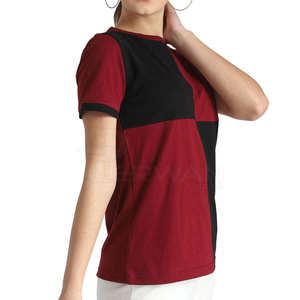 Camiseta de mujer de último diseño 2025, camisetas informales de buena calidad, Camiseta de algodón para mujer a la venta - Product Image 4