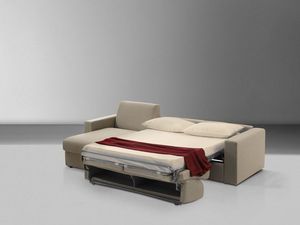 Modern Living Room Fabric Convertible L-Shape Corner <b>Sofa</b> <b>Bed</b> with <b>Storage</b> Chaise Longue - Product Image 2