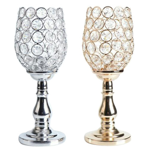 Top Trending Candelabro Soporte Mesa Portavelas decorativo Adornos de iluminación Hogar Decoración interior y exterior Boda - Product Image 4