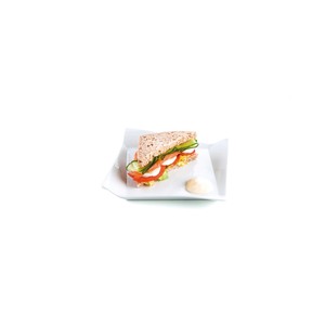 Plato para Sándwich de Porcelana Gastro Fresh 17.5 cm Origen España Modelo P0409 - Product Image 2