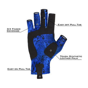 Professional Outdoor Activities Fishing <b>Gloves</b> <b>Fingerless</b> Fishing <b>Gloves</b> Sun Protection Fishing <b>Gloves</b> - Product Image 3