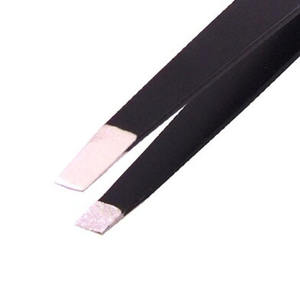 Pinzas para cejas de acero inoxidable de diseño superior profesional Calidad superior con punta puntiaguda - Product Image 2