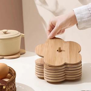 Alfombrilla minimalista para bebidas y té para uso en la mesa del hogar, almohadilla decorativa, utensilios de cocina elegantes de calidad decente - Product Image 5