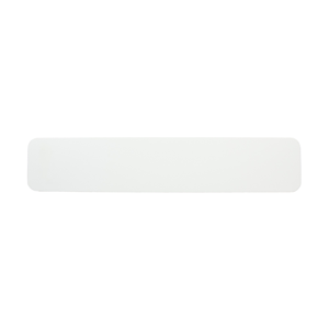 LongLife Self-Adhesive <b>PVC</b> Floor Marking <b>Strips</b> 75 X 350mm White 50 Pack - Product Image 1
