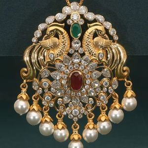 Collar de Diamantes Clásico de Oro Sólido de 24k, Elegante y Pesado, Diseño Aniva NK26105, Certificado IGI, Estilo de Celebridad, para Bodas y Fiestas - Product Image 6