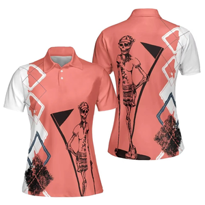 Polo Casual Transpirable para Mujer, Nuevo, 100% Algodón, Diseño OEM de Verano, Mayorista, Mejor Proveedor - Product Image 1