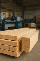 Pine Timber Boards/Beams/Lath-Industrial Design Eco-Friendly for Hotel Farmhouse Exterior & Dining Use Custom Sizes & Kiln Dry