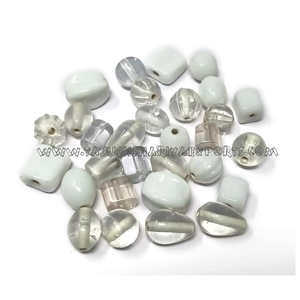 Topaz Brown White DIY Bulk Accessory DIY Crystal Glass <b>Beads</b> for Jewelry Making <b>Curtain</b> Decoration Craft School Glass <b>Beads</b> - Product Image 3