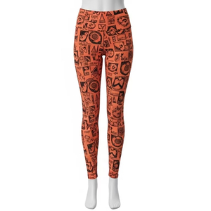 Four Way Stretch Yoga <b>Leggings</b> Polyester Spandex High Waist Breathable Quick Dry Fitness Tights Gym Wear <b>Women</b> Activewear Pants - Product Image 1