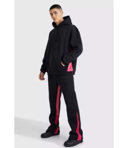 Conjuntos Deportivos de Moda Urbana y Estilo Casual, Pantalones Acampanados, Trajes 2026, Ropa de Moda Apilada, Estilo Holgado, Conjuntos de Dos Piezas - Product Image 3