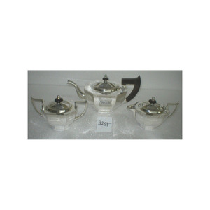 Hot Selling Tabletop Decorative <b>Silver</b> Plating <b>Tea</b> Pot Se Attractive Design <b>Tea</b> Pot Using for Home Decoration - Product Image 2