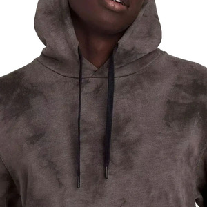 เสื้อฮู้ดผ้าคอตตอนผสมกรดแห้งเร็วแบบเรียบง่ายทนทานสูง - Product Image 5