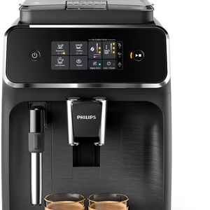 Machine à expresso série 2200 EP2220/14, automatique, mousseur à lait, moulin à café en céramique, noir - Product Image 1