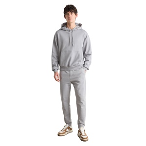 Conjunto Deportivo de Invierno para Hombre, Sudadera con Capucha, 500 GSM, Felpa de Algodón Gruesa y Cálida, Ropa Deportiva para Gimnasio, Marca Privada OEM - Product Image 2