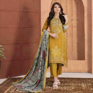 Nuevo estilo de alta calidad Shalwar Kameez con trajes de secuencia de trabajo de césped vestido de mujer - Product Image 3
