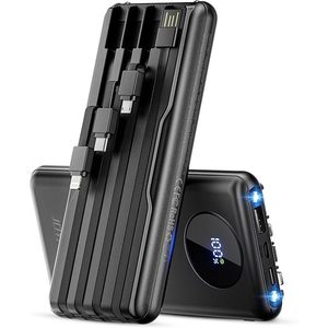 Power Bank Portatile ad Alta Capacità Sottile 10000mAh con Batteria USB C e Cavo di Ricarica Rapida 22.5W Facile da Trasportare - Product Image 2