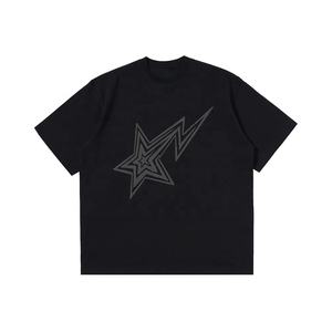 T-shirts oversize à épaules tombantes de style streetwear Y2K, unisexes, décontractés, vintage, imprimés, en microfibre, hip-hop, gothique, pour l'été - Product Image 6