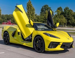 2021 Chevrolet Corvette <span class=keywords><strong>Stingray</strong></span> Convertible sử dụng sạch mạnh mẽ bên trái chỉ đạo tối nội thất Turbo động cơ lai AWD da - Product Image 2