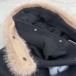 Sudadera con Capucha Unisex Premium de Invierno con Pedrería Brillante, 100% Algodón Polar, Diseño Ecológico Resistente al Viento, Personalizable OEM, de Lujo - Product Image 3