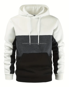 เสื้อฮู้ดสวมหัวผ้าฟลีซซับในสำหรับผู้ชายผ้าหนาพิมพ์ลายปักออกแบบได้ตามต้องการ - Product Image 3