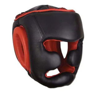 Professional <b>Boxing</b> Head Guard Durable Leather Headgear with Unmatched Breathable <b>Protection</b> for <b>Boxing</b> Enthusiasts - Product Image 2