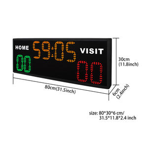 Nouveau Tableau d'affichage LED portable CHEETIE CP22 2026 pour le baseball, avec nouvelle police <span class=keywords><strong>de</strong></span> caractères, économique, du fabricant - Product Image 6