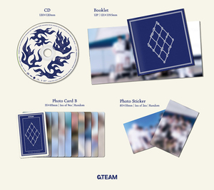 &TEAM - [ AOARASHI ] 2ND SINGLE STANDARD EDITION ÁLBUM DE KPOP MÁS VENDIDO EN COREA - Product Image 5