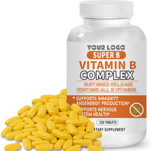El suplemento vitamínico OEM metilado <span class=keywords><strong>B</strong></span> tabletas complejas contiene todas las vitaminas <span class=keywords><strong>B</strong></span> <span class=keywords><strong>para</strong></span> adultos soporte del <span class=keywords><strong>sistema</strong></span> <span class=keywords><strong>nervioso</strong></span> 250 recuentos - Product Image 2