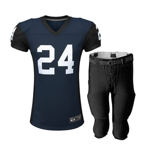 Vêtement de sport en polyester 260GSM, maillot de football américain professionnel pour adultes, vente en gros, saison de match - Product Image 5