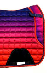 Selle de cheval classique de couleur personnalisée, en coton mélangé durable, sangles renforcées en polycoton, rembourrage en coton, accessoire d'entraînement - Product Image 2