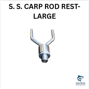 Repose-canne à carpe en acier inoxydable robuste, montage sécurisé, outils de pêche en aluminium, accessoires pour pêche à la carpe au poisson-chat - Product Image 2