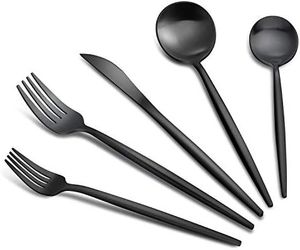 Couverts en acier inoxydable de bonne qualité, étiquetage privé, fabricant indien, vente directe, ensemble de couverts en métal pour les fêtes à domicile - Product Image 4