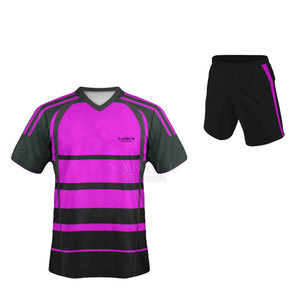 Vêtements de sport uniforme de rugby personnalisé dernier confortable respirant séchage rapide uniforme de rugby en nouveau stock - Product Image 3