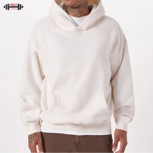 Sweats à capuche de qualité supérieure avec logo personnalisé 100% polaire de coton unisexe de haute qualité pour l'hiver 300g sweat à capuche coupe-vent doublé Non - Product Image 1