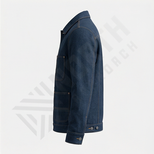 Meilleure veste en jean décontractée pour homme, coupe confortable, streetwear, élégante, nouveau style, vêtements tendance, durable, vêtement d'extérieur - Product Image 3