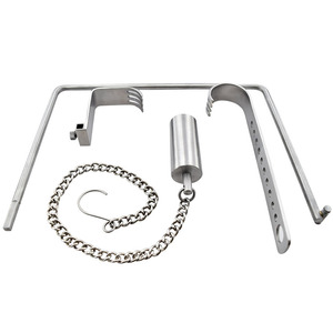 Juego de retractor de incisión inicial Charnley, instrumentos de cirugía de cadera completos de acero inoxidable de 4 piezas, herramientas quirúrgicas ortopédicas - Product Image 6