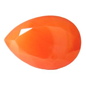 Carnelian ราคาขายส่งจํานวนมาก 100% ไข่มุกธรรมชาติเหลี่ยมเพชรพลอยรูปคุณภาพสูง 100% สีส้มเครื่องประดับทํา DIY พลอยหลวม - Product Image 1