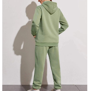 Tout nouveau classique coupe ample surdimensionné imprimé graphique survêtement athlétique à capuche et survêtement pantalons de survêtement costumes pour femmes - Product Image 5